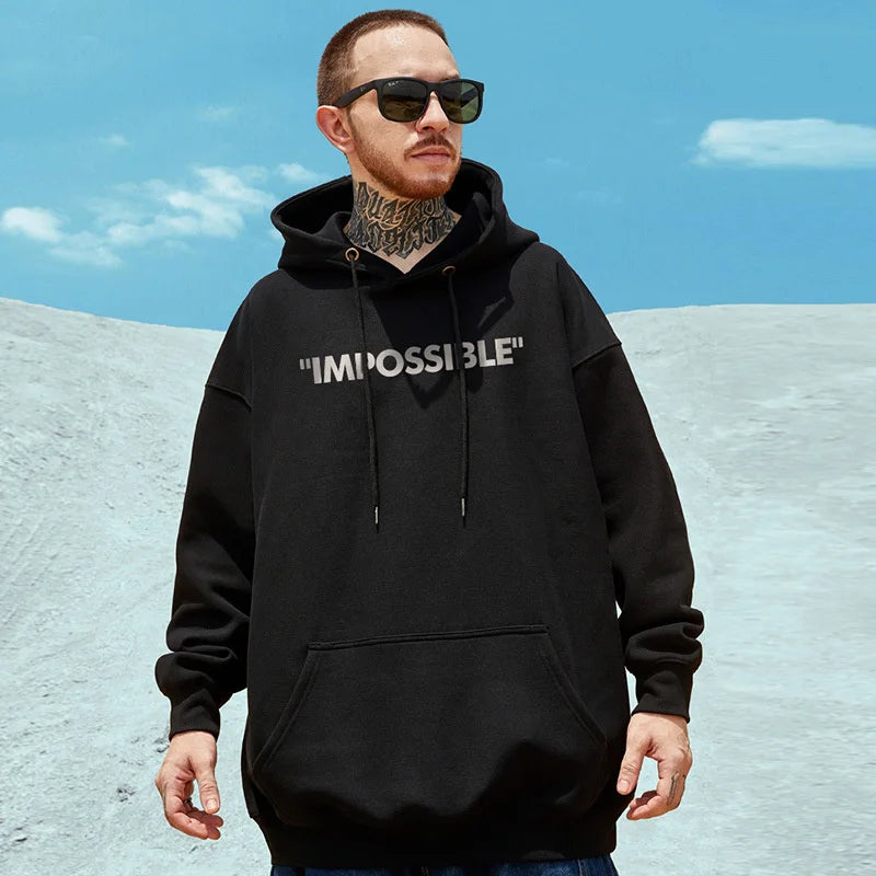 Gothic Print Men Hoodies Japanese Harajuku Fashion Hooded Sweatshirts Male Casual Y2K Hoodie 2025 Autumn Loose Sudaderas hombre Street King Limited