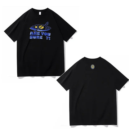 New American Style Ins Personalized Street Men's Women's Cotton T-shirts Fashion Y2K Retro O-neck Harajuku Couple Oversized Tops Street King Limited
