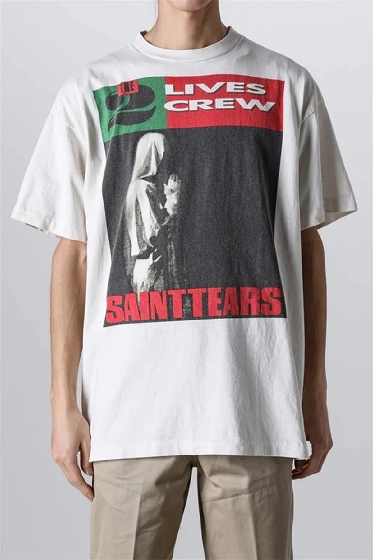 Summer Vintage Retro Letter Print High-Street Loose Casual Cotton T-Shirt Tops Street King Limited