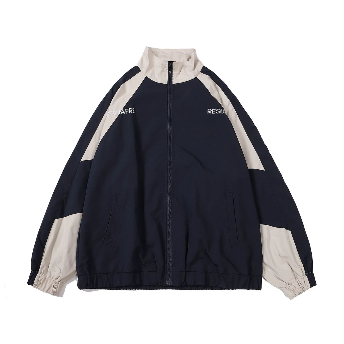 hip hop varsity baseball jackets mens harajuku patchwork color block coats oversized casual loose thin windbreaker jacket unisex unique default style 4347