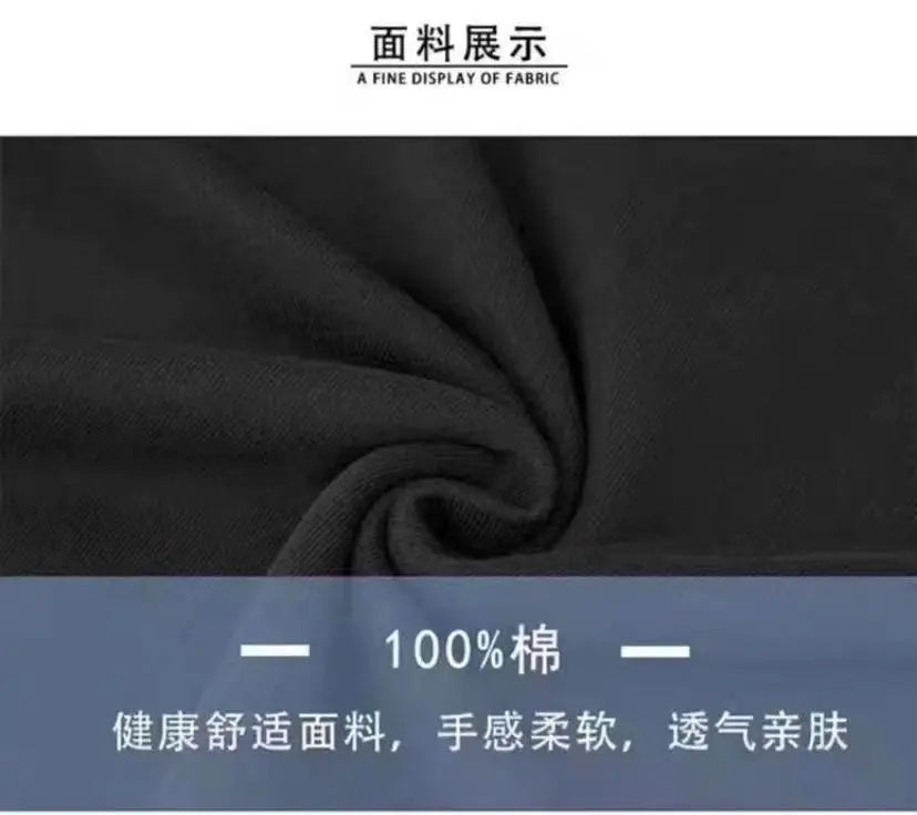 Heavy cotton short-sleeved T-shirt men's spring and summer loose European and American style high street hiphop T-shirt tops emo Street King Limited