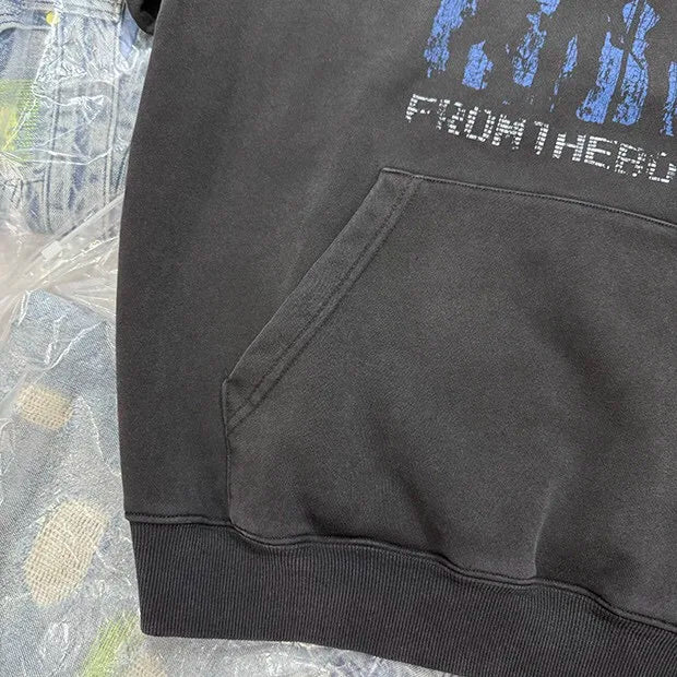 Printed hoodie Street King Limited