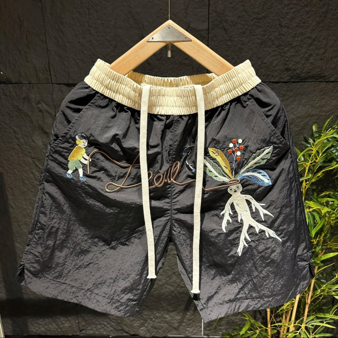 Men Basic shorts High quality fashion trend casual shorts basketball training Quick dry breathable Men shorts Beach Casual Short Street King Limited