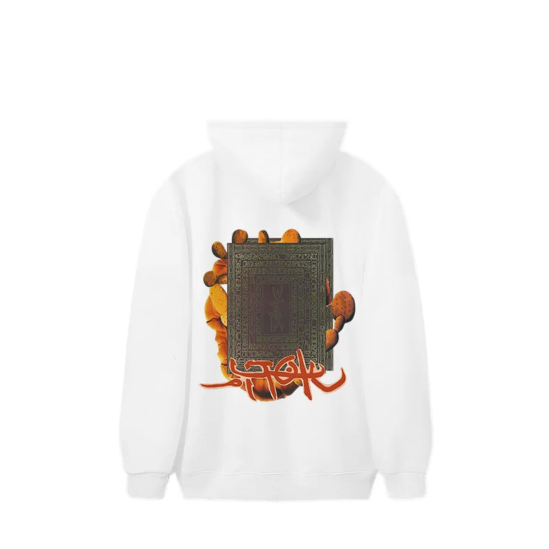 New luxury 2023 UTOPIA Mayan civilization Pullover Hoodies Hoody hooded Sweatshirts velvet Cotton Drake Thick Fleece Street #538 Street King Limited