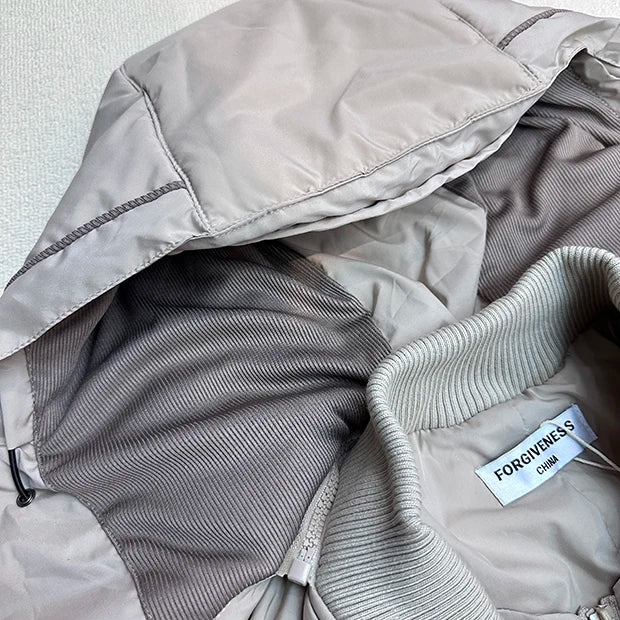 Brand New 2023 Mens Ninja Functional Dual Zipper Parkas Windproof Hooded Jacket Puffers Pockets Outdoor Work Coats Thicken #633 Street King Limited