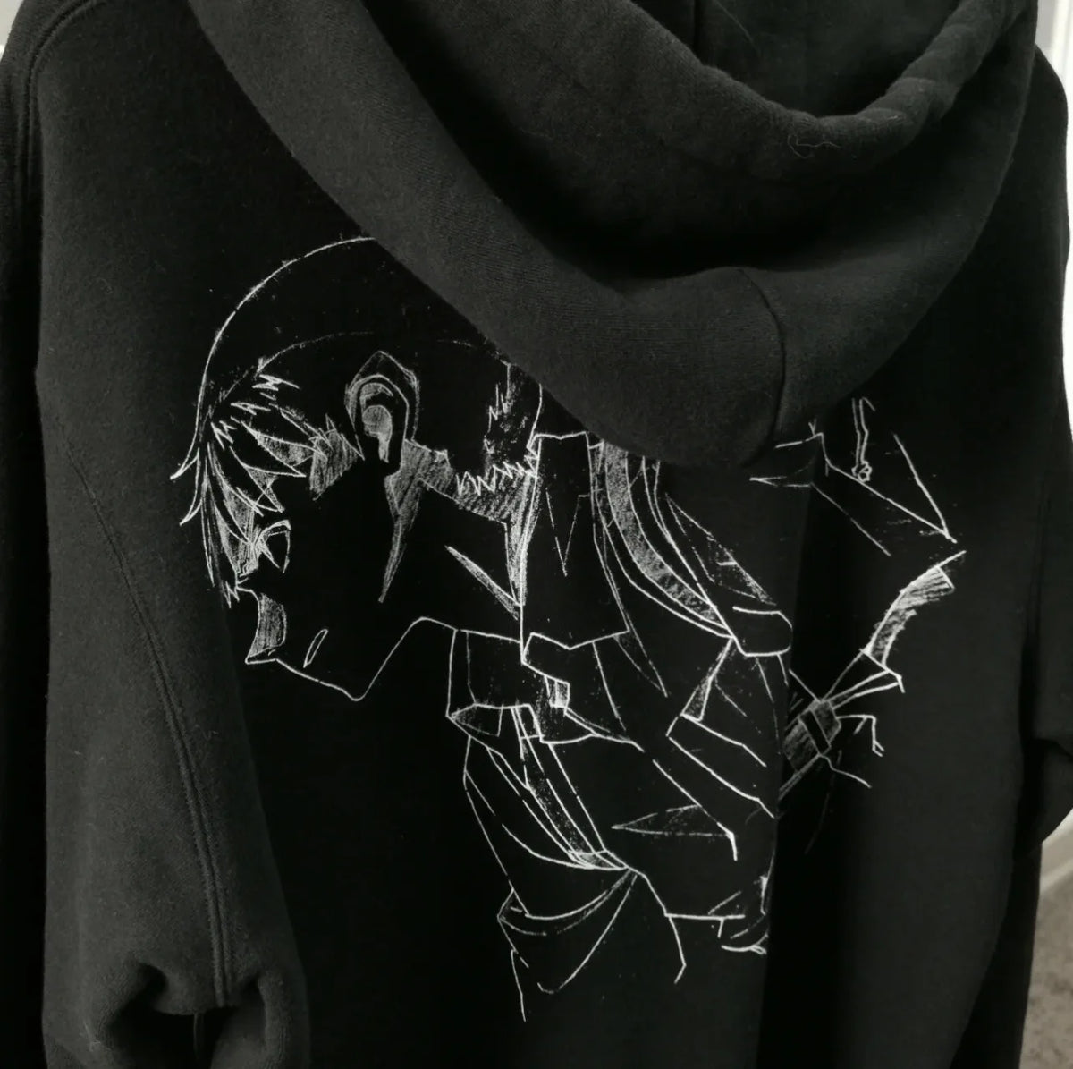 New Luxury 2023 Undercover EVA Don't Run away Pullover Hoodies Hoody hooded Sweatshirts velvet Cotton Thick Fleece US Size R044 Street King Limited