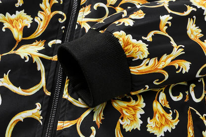 new 2023 luxurious gentleman men 3d flowers heavy baseball coats jackets abstract digital coat warm 431 unique default style 1445
