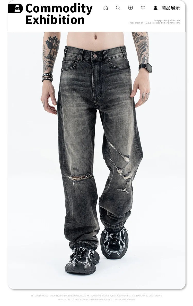 Destroy straight jeans Street King Limited