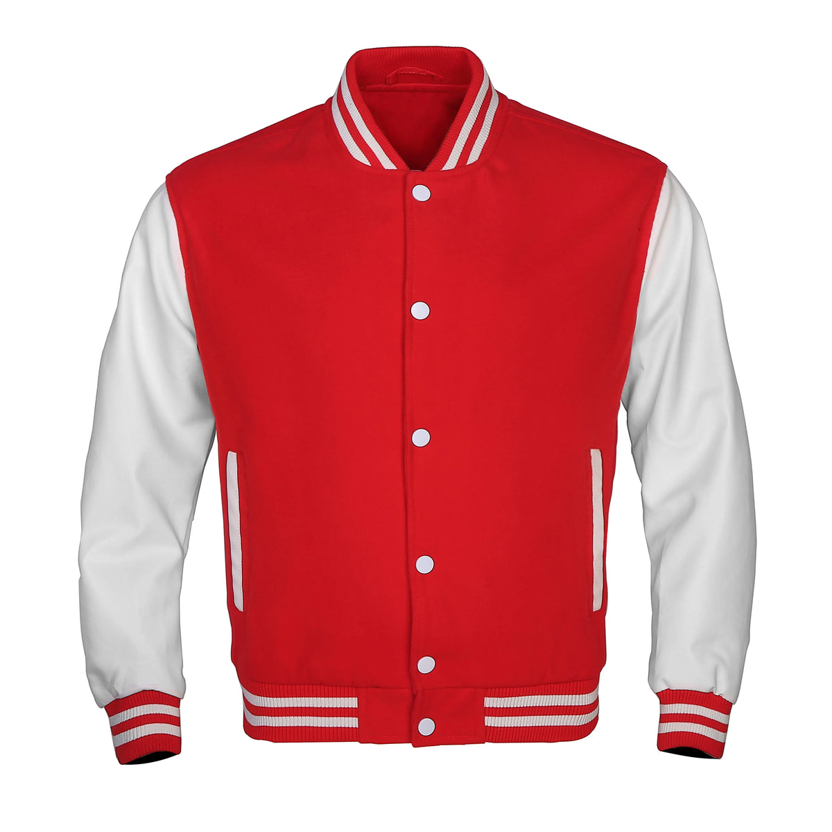 coat autumn solid casual leather sleeves wool unisex vintage baseball varsity jackets men unique default style 4389
