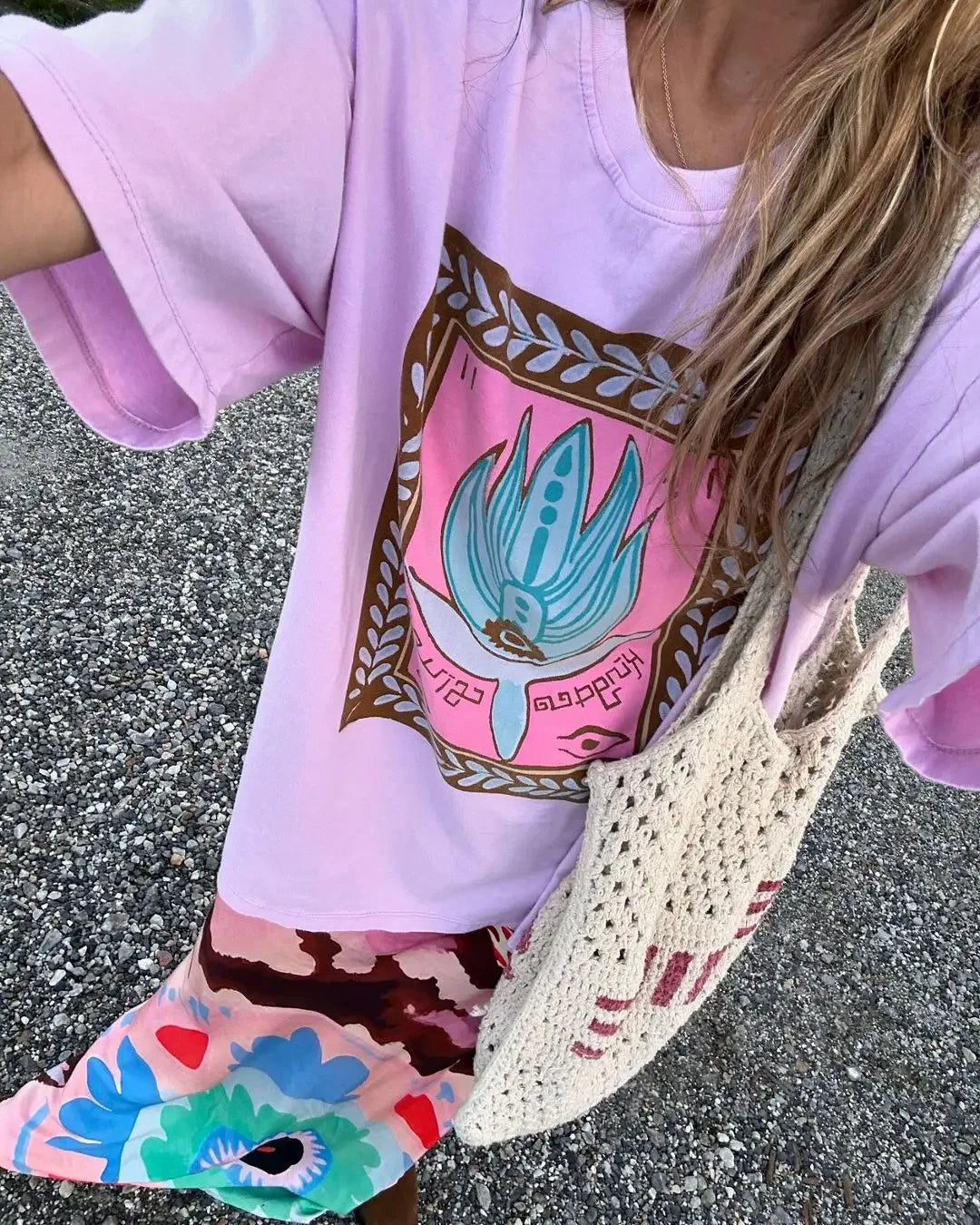 Casual Lotus Eyed Graphic T Shirts Streetwear Gothic Harajuku Clothes All Cotton Oversized Y2k Tops Goth Women Clothing Street King Limited