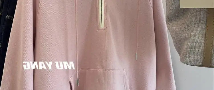 Designed embroidered squirrel hooded sweatshirt for women in spring and autumn loose and versatile American style lazy jacket Street King Limited
