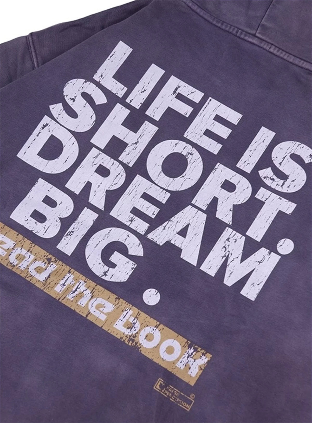 FP Brand Fashion New REEBORN Cracked Slogan Print High-Street Oversized Casual Cotton Hoodie Sweatshirt Street King Limited