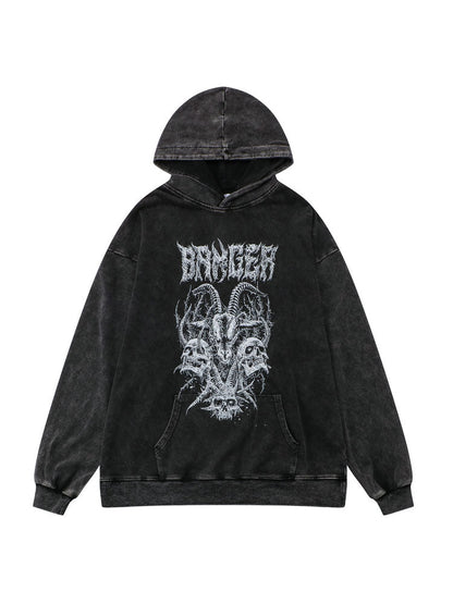 "Banger" Unisex Men Women Streetwear Graphic Hoodie Daulet Apparel