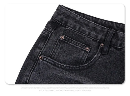 The new autumn and winter jeans are on backwards Street King Limited