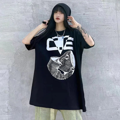 High Quality CAVEMPT Tops Tee Phantom Letter Printing Classic All-match Men Woman Loose O-Neck Summer C.E T Shirt Street King Limited