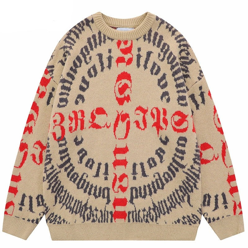 "Triple 9" Unisex Men Women Streetwear Graphic Sweater Daulet Apparel