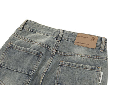 2024 ripped jeans high street straight trousers destroyed hole baggy denim pants vintage retro hip hop 1 unique jeans style 4506
