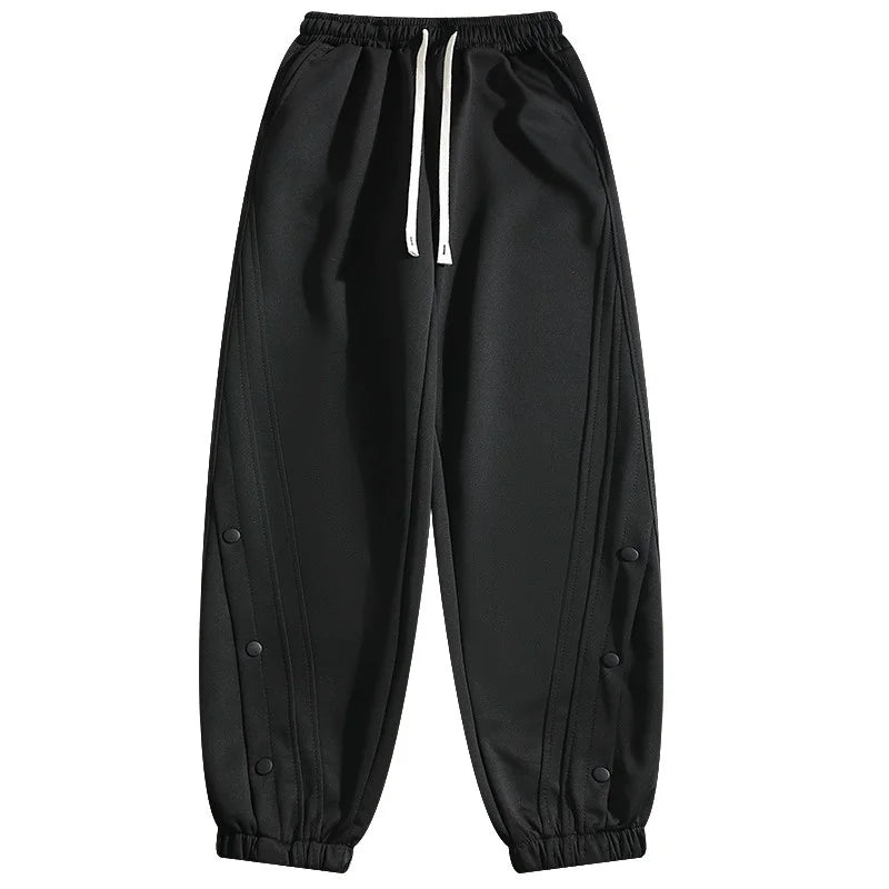 autumn casual joggers sports pants mens high street baggy breasted trousers 2024 new harajuku fashion y2k gym sweatpants streetwear sweatpants