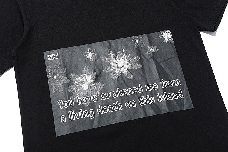 High Quality CAVEMPT Tops Tee Phantom Letter Printing Classic All-match Men Woman Loose O-Neck Summer C.E T Shirt Street King Limited