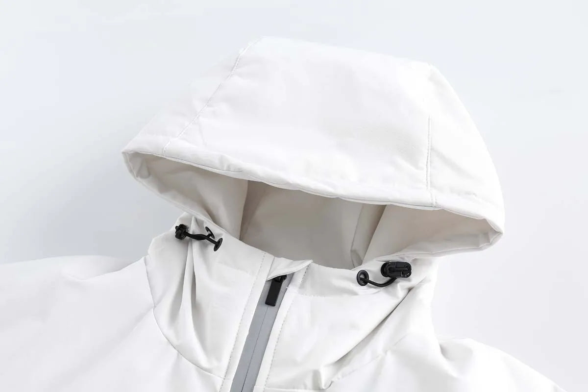 Men's Down Jackets 2023 Winter Outdoor Functional 90% White Duck Down Jacket Warm Cargo Coat Thick Outwear Hip Hop Streetwear Street King Limited