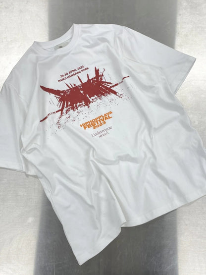 New Novelty 2023 Men Under My Car Festival T Shirts T-Shirt Hip Hop Skateboard Street Cotton T-Shirts Tee Top US size S M #A22 Street King Limited