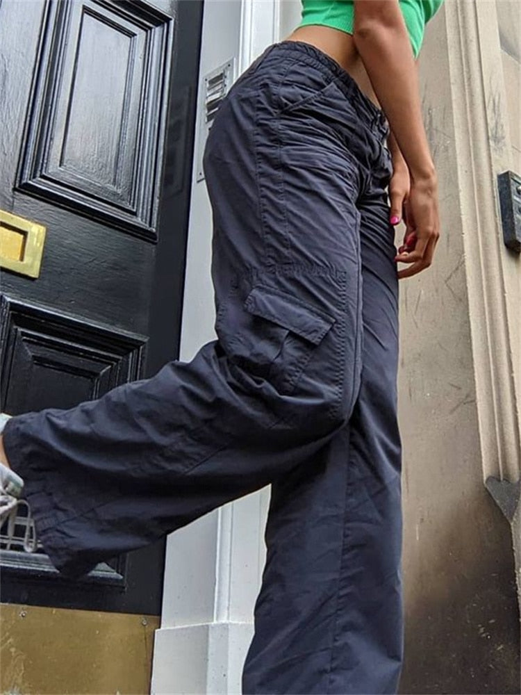 "Fairy Tale" Streetwear Hip Hop Unisex Cargo Pants Daulet Apparel