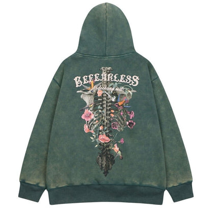 "Broken Back" Unisex Men Women Streetwear Graphic Hoodie Daulet Apparel