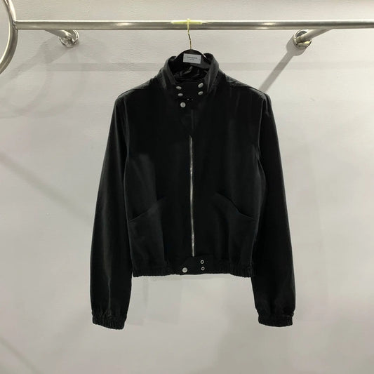 new 2023 men rick button down zippers bomber coats jackets down coats shirts cotton nylon warm winter us size 701 minimalist street pants