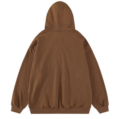 "Born With Horns" Unisex Men Women Streetwear Graphic Hoodie Daulet Apparel