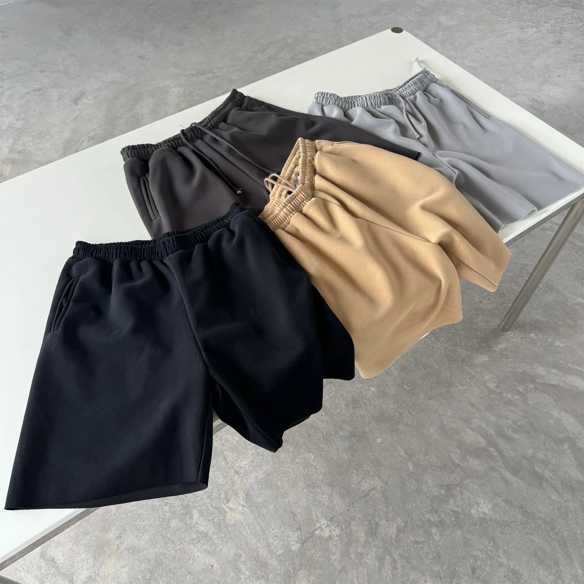 24ss season 6 kanye west co brand shorts cleanfit high street casual oversized short pants shorts for summer techwear shorts