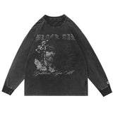 "Fallen King" Unisex Men Women Streetwear Graphic Sweatshirt Daulet Apparel