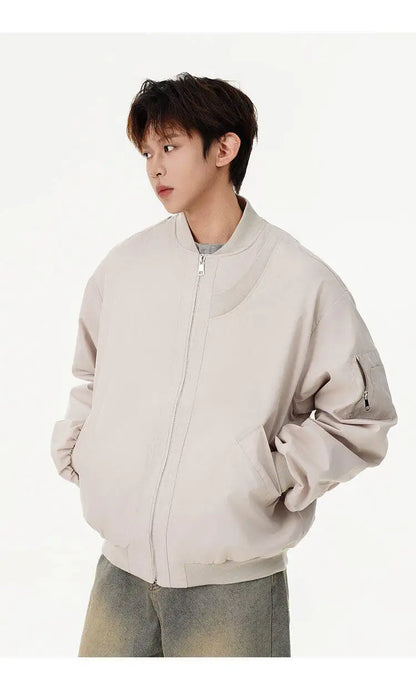 fashion spring autumn jacket men women streetwear fashion loose casual techwear bomber jacket cityboy baseball coat outerwear unique default style 663