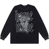 "Rhinestone" Unisex Men Women Streetwear Graphic Sweater Daulet Apparel