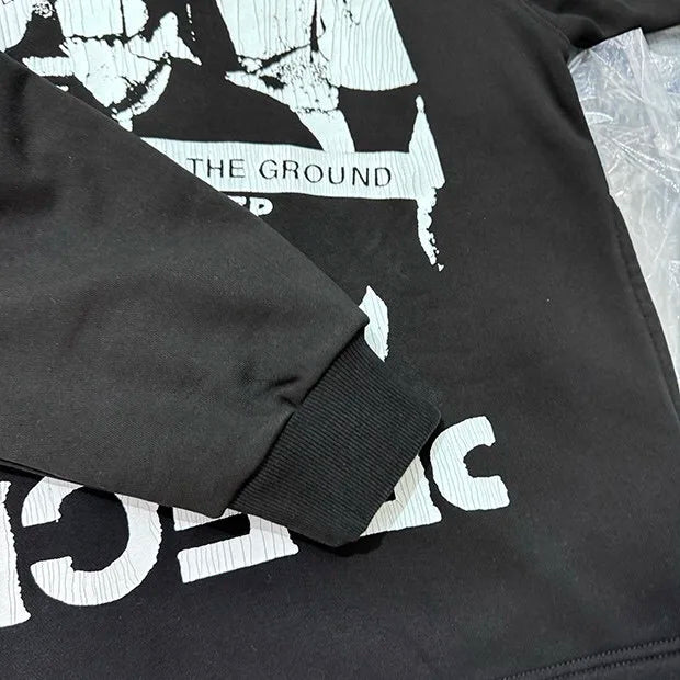 24AW printed hoodie Street King Limited