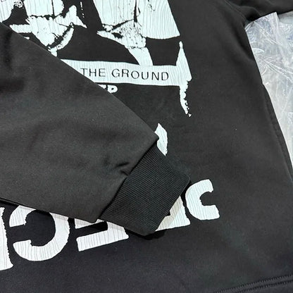 24AW printed hoodie Street King Limited