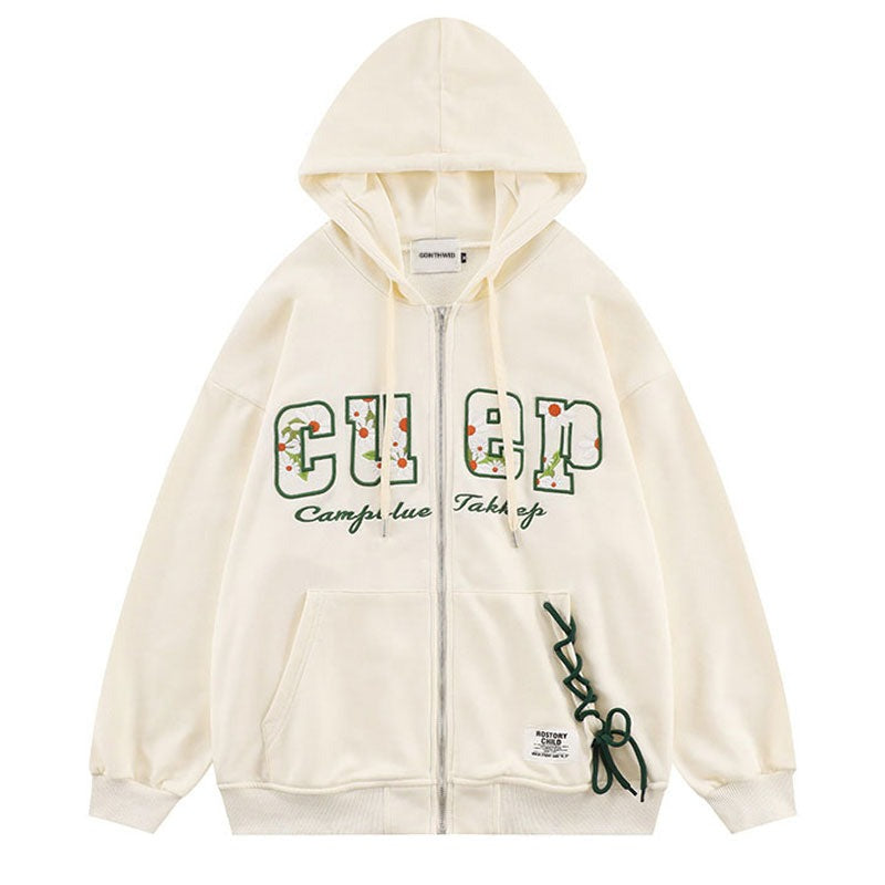 "Button Up" Unisex Men Women Streetwear Graphic Hoodie Daulet Apparel