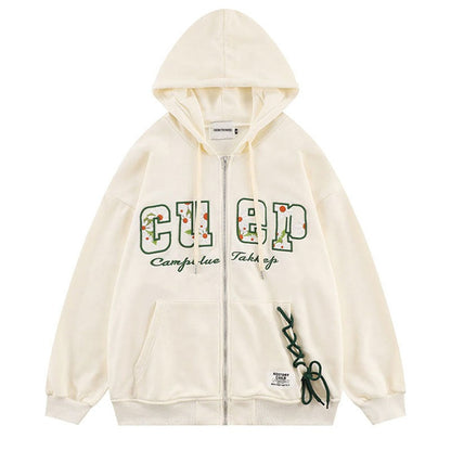 "Button Up" Unisex Men Women Streetwear Graphic Hoodie Daulet Apparel