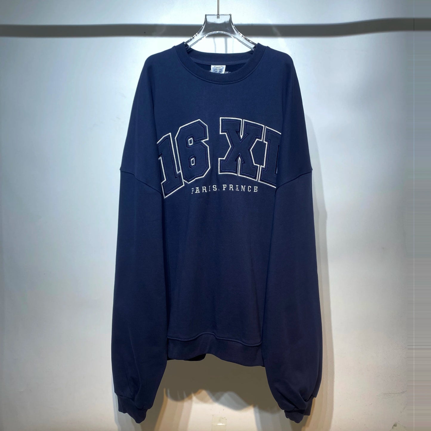 New Luxury 2023 PARIS.FRANCE 16XL Embroidery Pullover Hoodies Hoody hooded Sweatshirts velvet Cotton Thick Fleece Big Size #679 Street King Limited