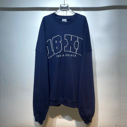 New Luxury 2023 PARIS.FRANCE 16XL Embroidery Pullover Hoodies Hoody hooded Sweatshirts velvet Cotton Thick Fleece Big Size #679 Street King Limited
