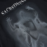 "Sacredness" Unisex Men Women Streetwear Graphic Sweatshirt Daulet Apparel