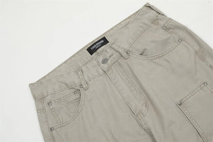 men fashion slim flared jeans irregular patchwork black denim pants male unique jeans style 4264