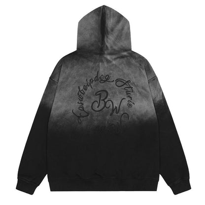 "Blank Space" Unisex Men Women Streetwear Graphic Hoodie Daulet Apparel