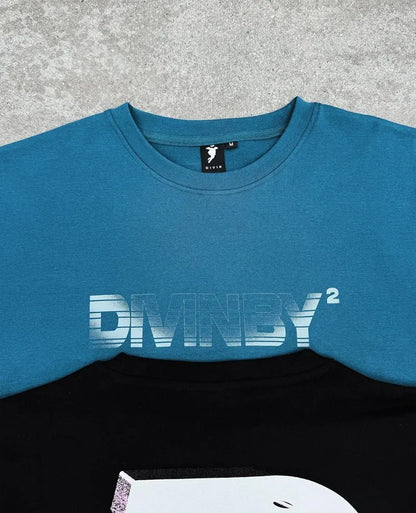 European and American Trendy Brand Personalized Letter Print Oversized Short-sleeved Men Y2k Street Retro Fashion T-shirts Women Street King Limited
