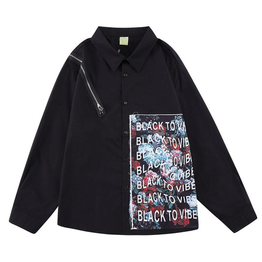 "Fake Love" Unisex Men Women Streetwear Graphic Shirt Daulet Apparel