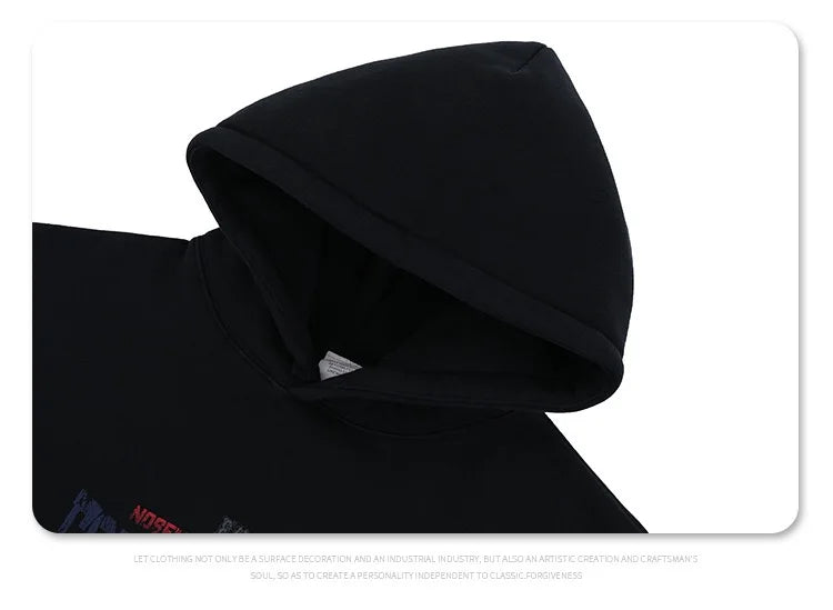 Printed fleece hoodie Street King Limited