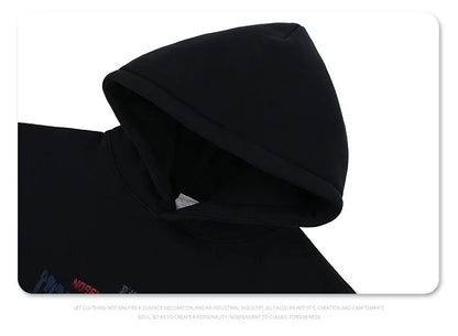 Printed fleece hoodie Street King Limited