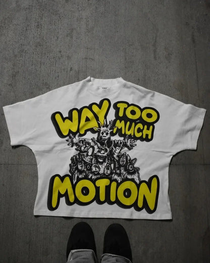 y2k Fashion Gothic Letter Pattern Printed Oversized T-Shirt Men's Retro Street Hip-Hop Harajuku Versatile Short Sleeve Top Street King Limited