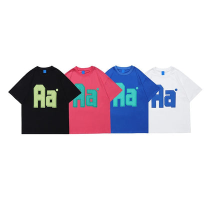 Rainbowtouches 2022 Summer Men T-Shirt Unisex High Street Vintage Graphic T Shirts Loose Casual Street Fashion Hip Hop T Shirts Street King Limited