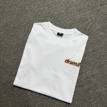 2024ss Drama Call T-shirt Men Women 1:1 High Quality Stars Letter Print Fashion Street Lovers Casual Tops Tee Street King Limited