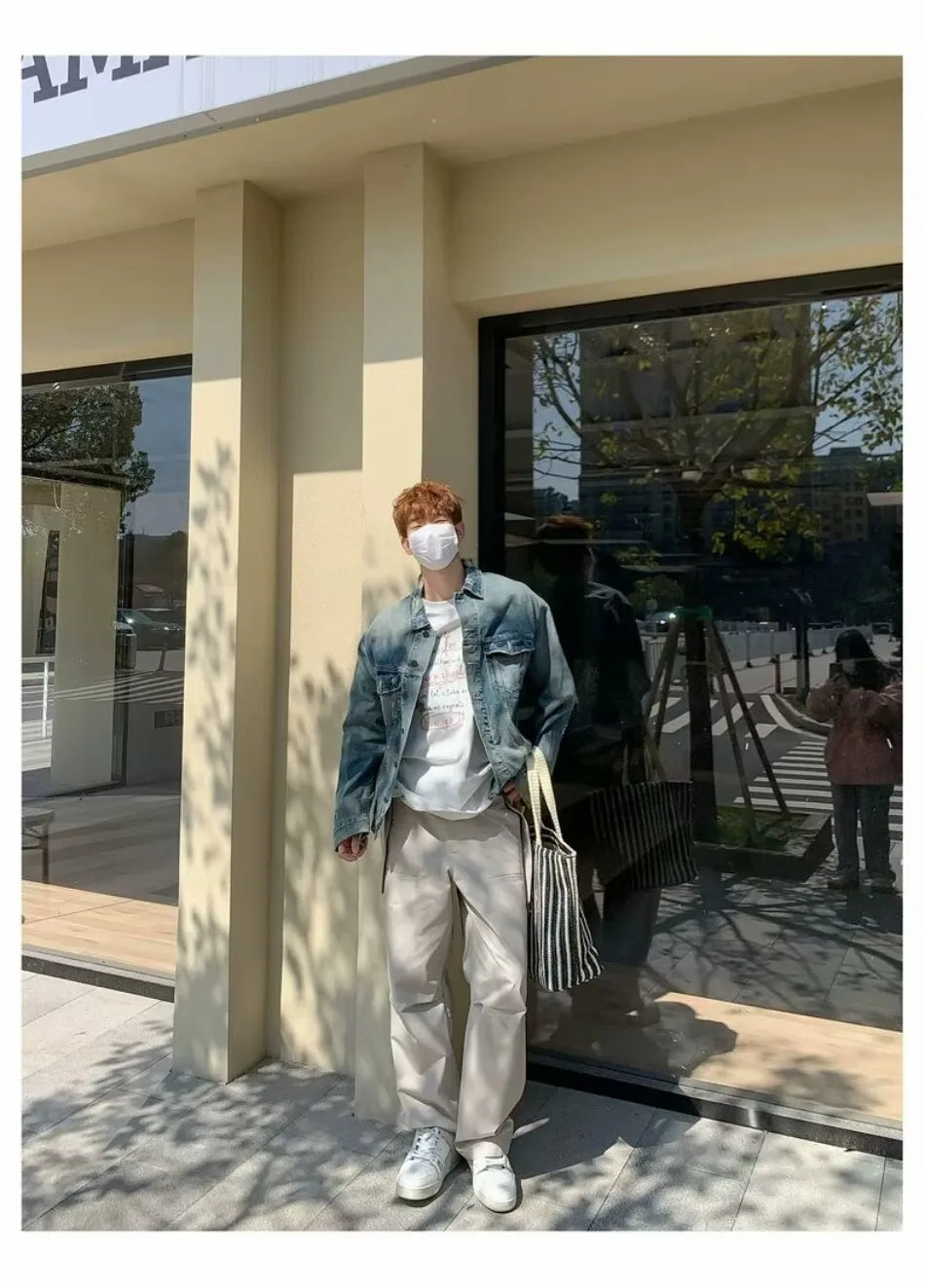 high street washed denim jacket mens trends new spring streetwear single breasted casual hip hop coats loose cowboy outwear unique jeans style 3991